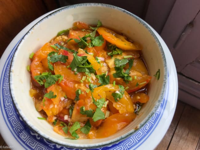 Salade de tomate birmane