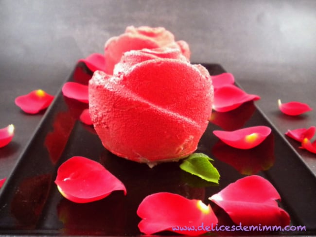 Entremets Boutons de rose