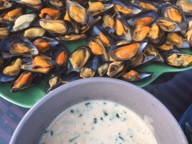 Moules de Bouchot sauce spéciale