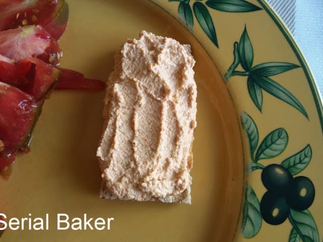 Tartinade de graines de tournesol aux tomates séchées