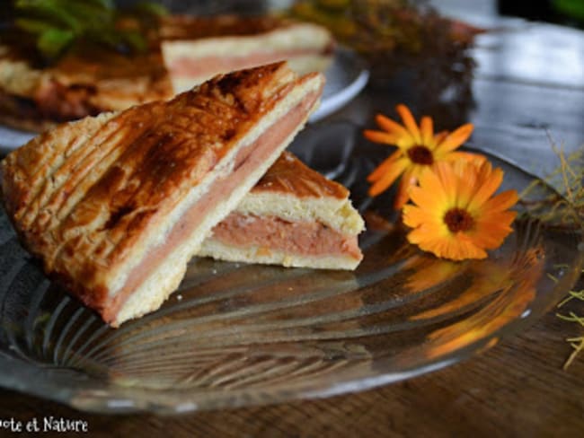 Gâteau breton fourré aux coings confits maison