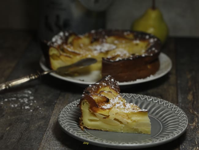 Gâteau tourangeau aux poires