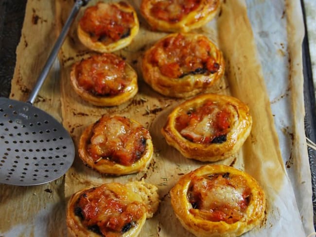 Tartelettes à la tapenade