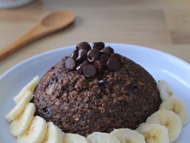 Bowl Cake Chocolat Banane