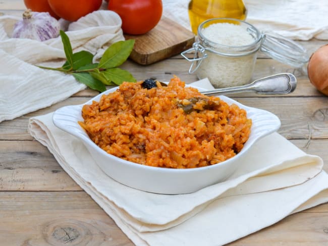 Riz à la tomate