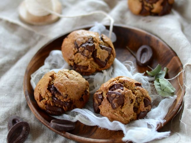 Cookies au beurre de cacahuète et chocolat