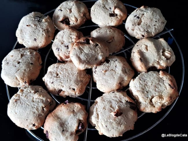 Cookies au beurre de cajou et farine de pois chiche