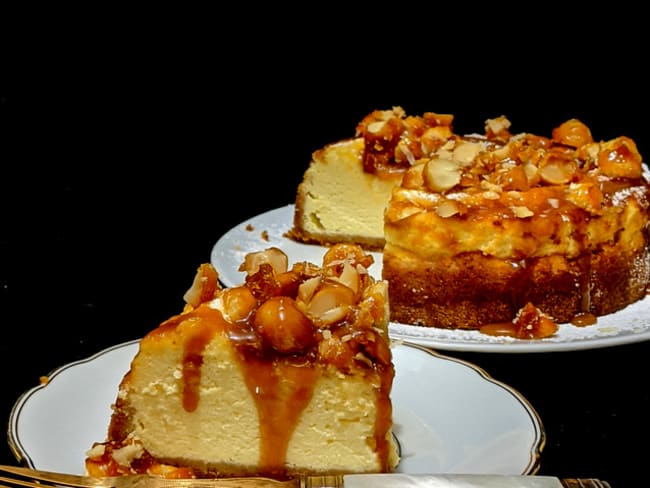 Cheesecake Caramel et Macadamia d’Ottolenghi.