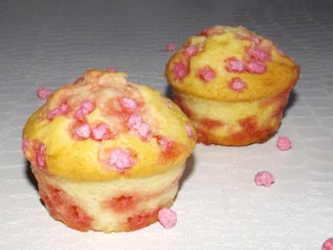 Muffins aux pralinettes