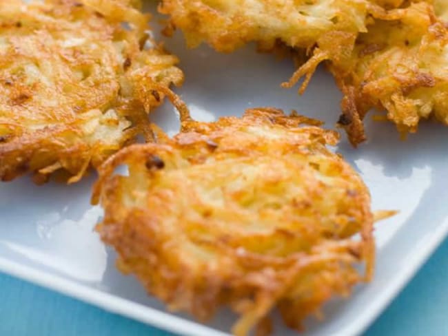 Galettes de pommes de terre au four