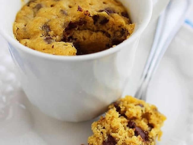 Mug fondant au chocolat