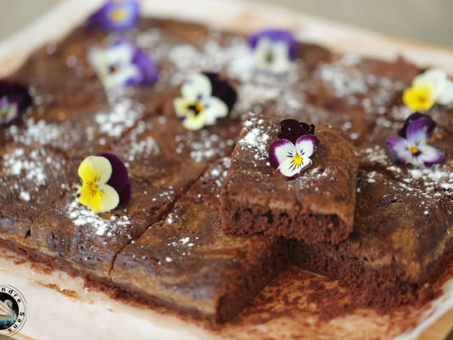 Brownies chocolat potimarron aux épices