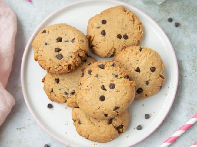 Cookies au petit épeautre et pépites de chocolat