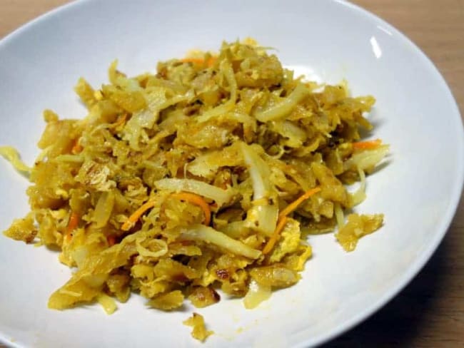 Kottu paratha du Sud de l'Inde