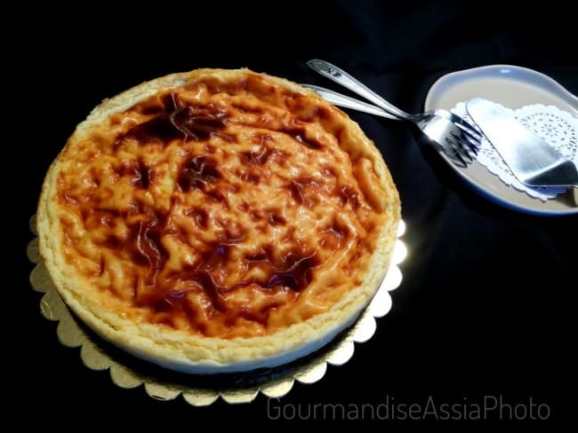 Flan Pâtissier ou Parisien aux Spéculoos