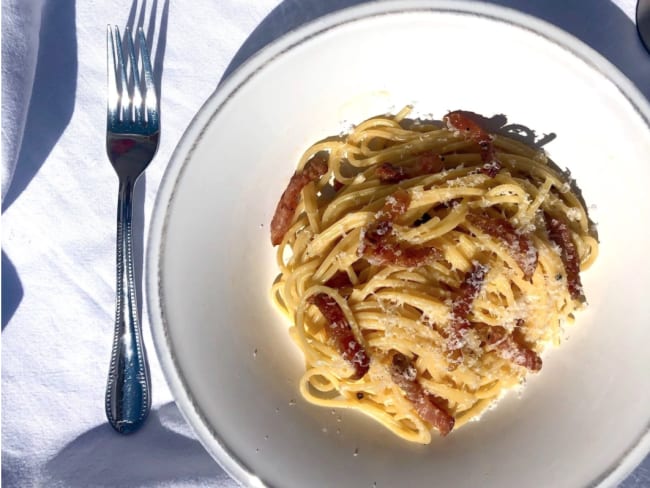 Pasta alla carbonara, la vraie recette