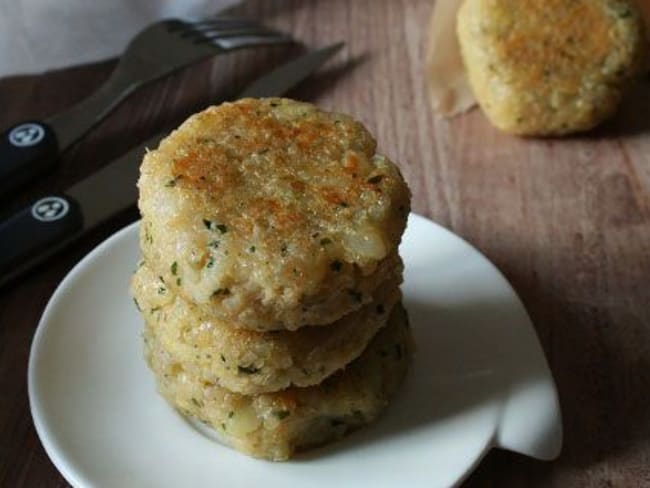 Croquettes pommes de terre et quinoa