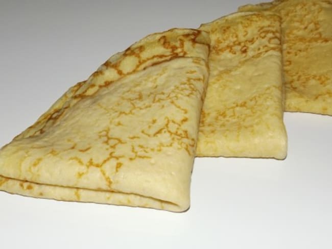 Crêpes aux jaunes d'œufs