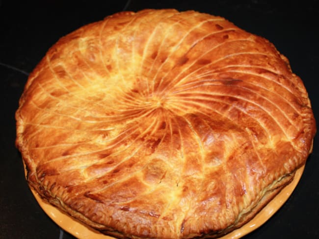 Galette des rois chocolat poire