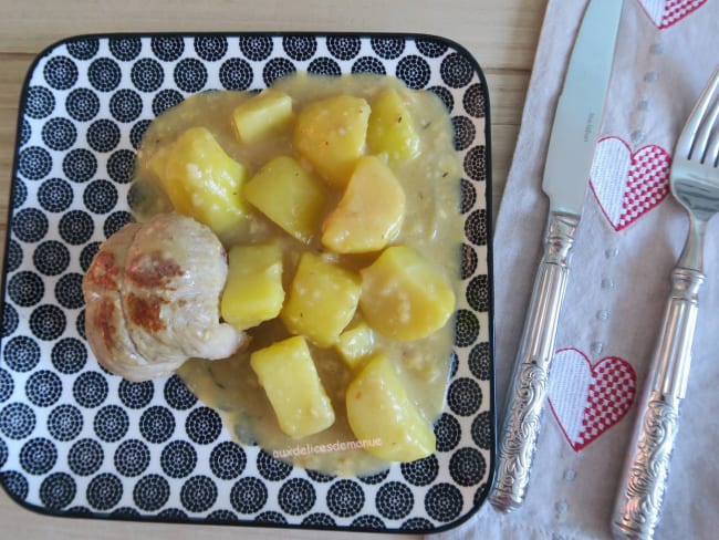 Paupiettes de veau à  la bière et au Maroilles, au Cookéo