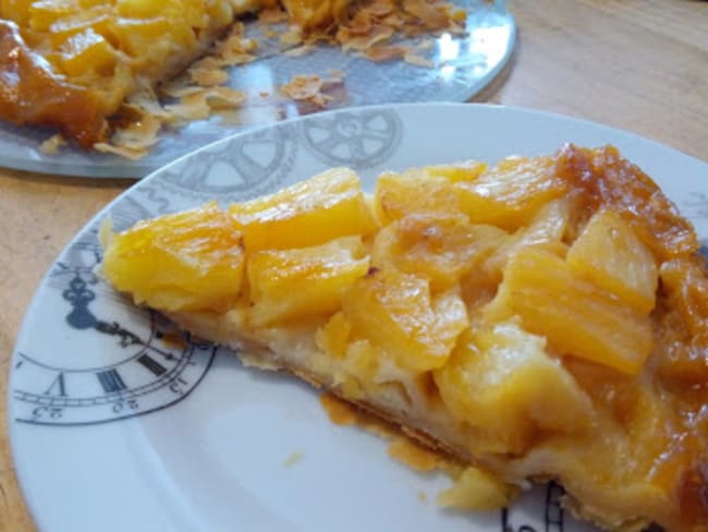 La tarte tatin à l'ananas