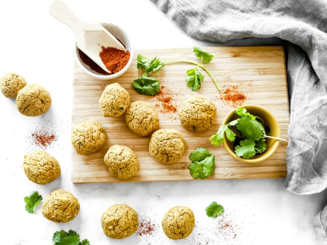 Falafels vegans et zéro déchets