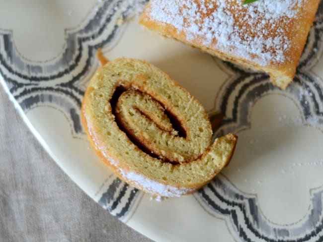 Gâteau roulé à la confiture