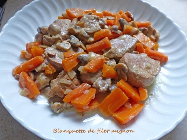 Blanquette de filet mignon