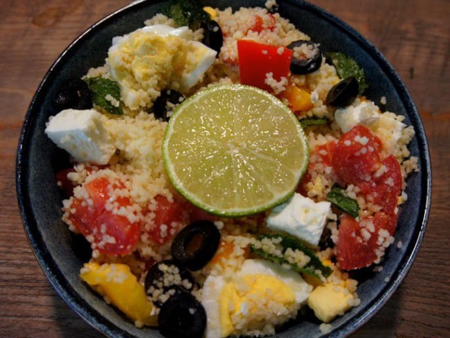 Taboulé Feta-Menthe-Tomates