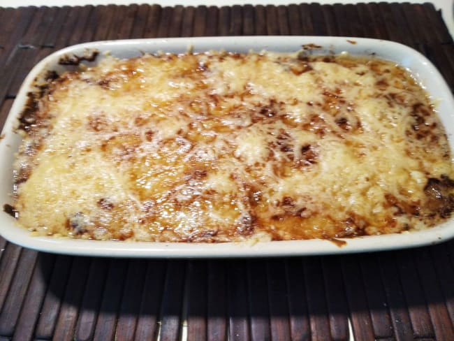 Gratin chouchou réunionnais maison