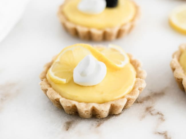 Tartelette au citron