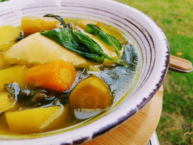 Soupe aux légumes de saison