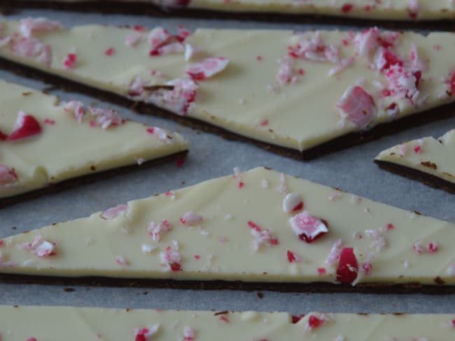 Peppermint Bark - Chocolat à la Menthe Poivrée