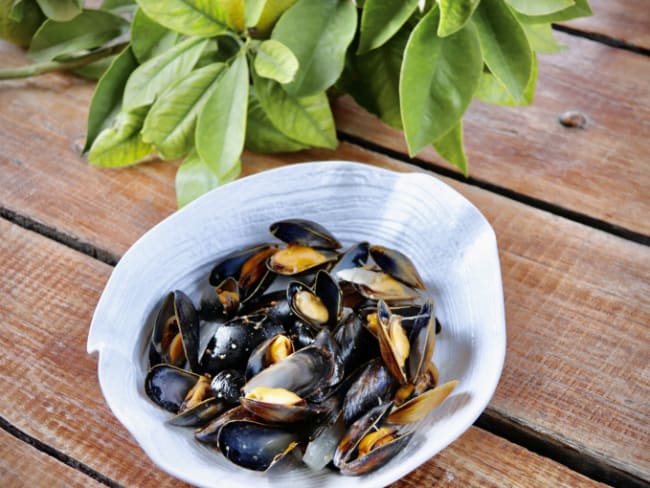 Moules à la moutarde