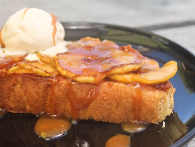 Gâche vendéenne façon pain perdu