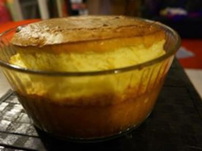 Soufflé au fromage maison à  la mode Papounet