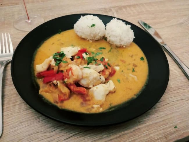 Moqueca de poisson comme au Brésil