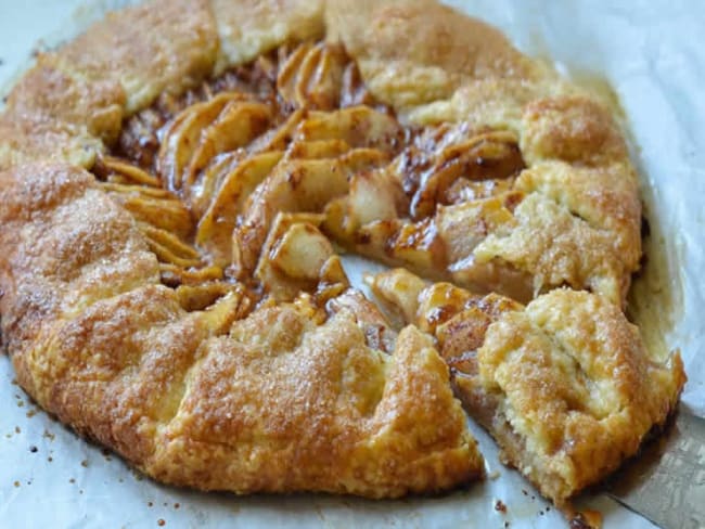 Tarte aux pommes toute simple