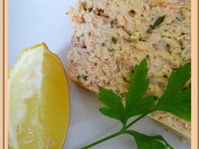 Terrine de saumon aux senteurs d’estragon