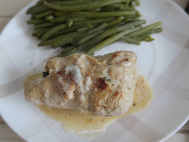 Paupiettes de veau au chorizo (ou poitrine fumée) et fromage spécial pizza