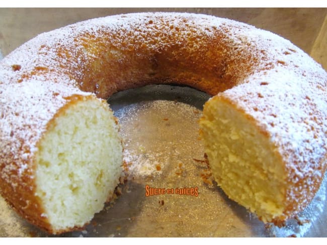 Gâteau moelleux ricotta et citron