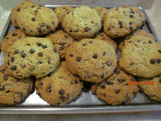 Cookies à la banane et aux pépites de chocolat