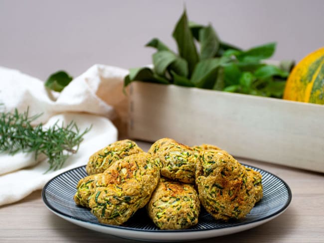 Nuggets végétariens courgette et parmesan