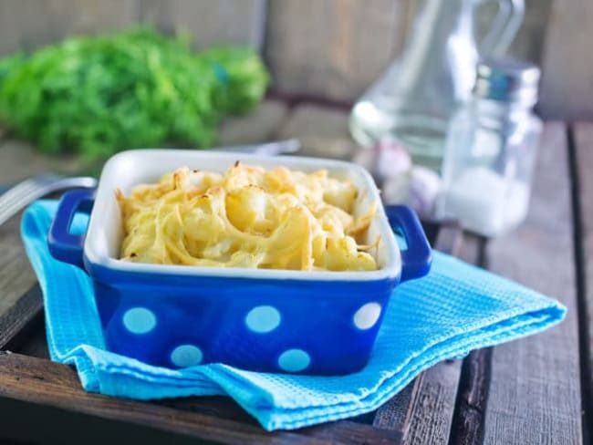 Flan de chou-fleur au parmesan - plat facile