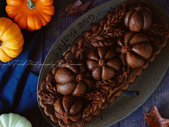 Le pumpkin bread gateau au potimarron