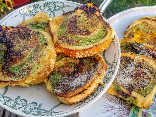 Brioche, façon pain perdu de Cyril LIGNAC