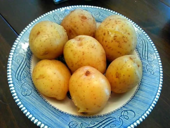 Pommes de terre vapeur au cookeo