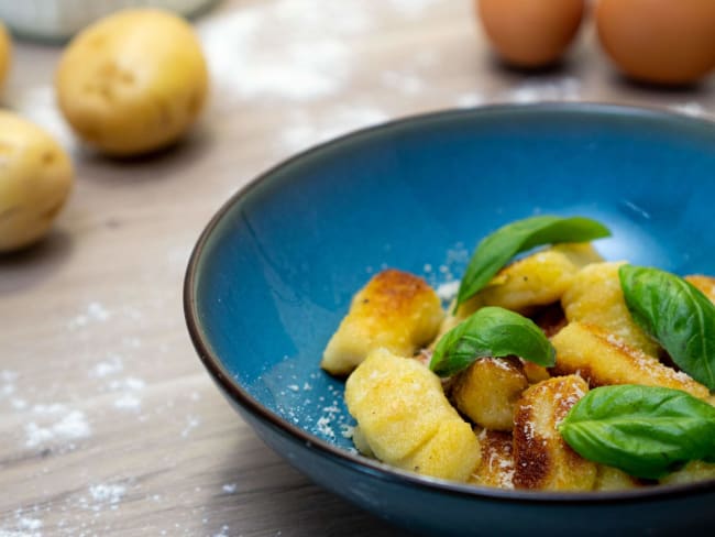 Gnocchi de pommes de terre maison à l'italienne