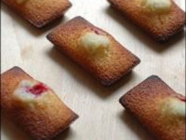 Financiers à la framboise