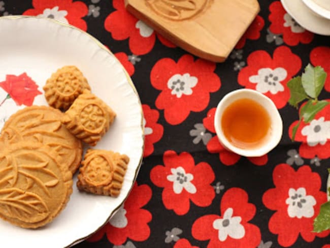 Biscuits végans au soja grillé kinako